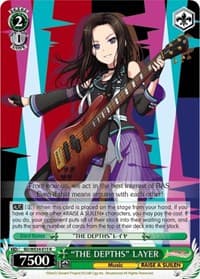 "THE DEPTHS" LAYER (Parallel Foil) - Morfonica x RAISE A SUILEN - Weiss Schwarz card