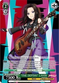 "THE DEPTHS" LAYER (OFR) - Morfonica x RAISE A SUILEN - Weiss Schwarz card