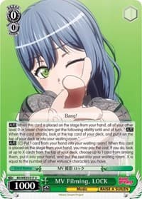 MV Filming, LOCK (Parallel Foil) - Morfonica x RAISE A SUILEN - Weiss Schwarz card
