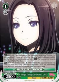 "Straight Through Our Dreams!" LAYER - Morfonica x RAISE A SUILEN - Weiss Schwarz card