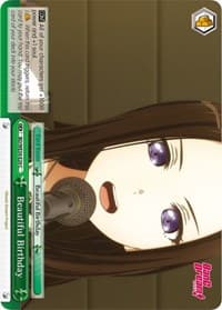 Beautiful Birthday - Morfonica x RAISE A SUILEN - Weiss Schwarz card