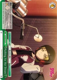 Pushing for Her Dream (Parallel Foil) - Morfonica x RAISE A SUILEN - Weiss Schwarz card