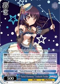 "Astral Harmony" Tsukushi Futaba - Morfonica x RAISE A SUILEN - Weiss Schwarz card