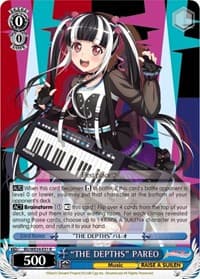 "THE DEPTHS" PAREO - Morfonica x RAISE A SUILEN - Weiss Schwarz card
