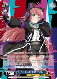 "THE DEPTHS" CHU² (OFR) - Morfonica x RAISE A SUILEN - Weiss Schwarz card