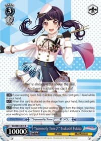 "Summerly Tone" Tsukushi Futaba (Parallel Foil) - Morfonica x RAISE A SUILEN - Weiss Schwarz card
