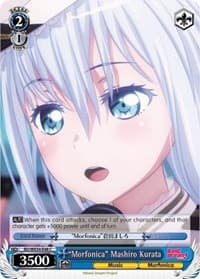 "Morfonica" Mashiro Kurata - Morfonica x RAISE A SUILEN - Weiss Schwarz card