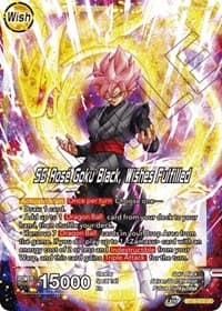 Zamasu // SS Rose Goku Black, Wishes Fulfilled - Realm of the Gods - Dragon Ball Super: Masters card