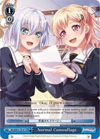 Normal Camouflage - Morfonica x RAISE A SUILEN - Weiss Schwarz card