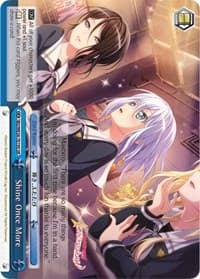 Shine Once More (SR) - Morfonica x RAISE A SUILEN - Weiss Schwarz card