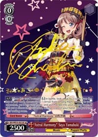 "Astral Harmony" Saya Yamabuki (SP) - Poppin’Party x Roselia - Weiss Schwarz card