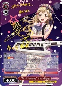 "Astral Harmony" Arisa Ichigaya (SP) - Poppin’Party x Roselia - Weiss Schwarz card