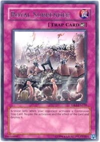 Royal Surrender - Dark Revelation Volume 3 - YuGiOh card
