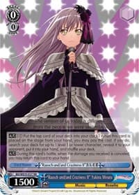 "Rausch und/and Craziness II" Yukina Minato - Poppin’Party x Roselia - Weiss Schwarz card