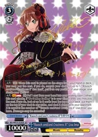 "Rausch und/and Craziness II" Lisa Imai (SP) - Poppin’Party x Roselia - Weiss Schwarz card