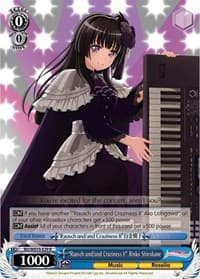 "Rausch und/and Craziness II" Rinko Shirokane - Poppin’Party x Roselia - Weiss Schwarz card