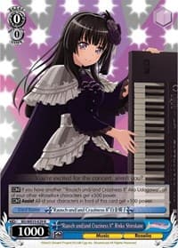 "Rausch und/and Craziness II" Rinko Shirokane (Parallel Foil) - Poppin’Party x Roselia - Weiss Schwarz card