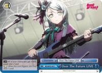 Over The Future LIVE (Parallel Foil) - Poppin’Party x Roselia - Weiss Schwarz card