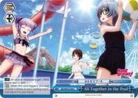 All Together in the Pool - Poppin’Party x Roselia - Weiss Schwarz card