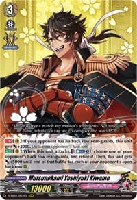 Mutsunokami Yoshiyuki Kiwame - D-TB01: Touken Ranbu -ONLINE- 2021 - Cardfight Vanguard card