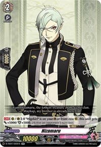 Hizamaru - D-TB01: Touken Ranbu -ONLINE- 2021 - Cardfight Vanguard card