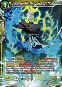Zamasu, Plotting Eradication - Realm of the Gods - Dragon Ball Super: Masters card