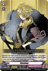 Shishiou - D-TB01: Touken Ranbu -ONLINE- 2021 - Cardfight Vanguard card