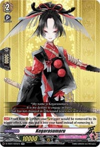 Kogarasumaru - D-TB01: Touken Ranbu -ONLINE- 2021 - Cardfight Vanguard card