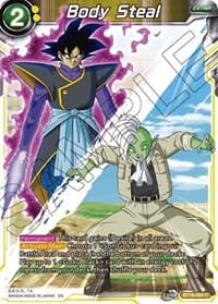 Body Steal - Realm of the Gods - Dragon Ball Super: Masters card