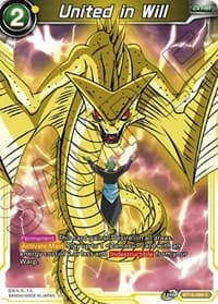 United in Will - Realm of the Gods - Dragon Ball Super: Masters card