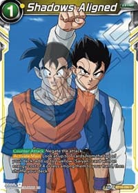 Shadows Aligned - Realm of the Gods - Dragon Ball Super: Masters card