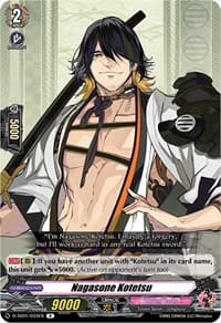 Nagasone Kotetsu - D-TB01: Touken Ranbu -ONLINE- 2021 - Cardfight Vanguard card