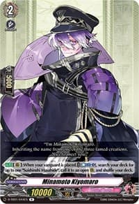 Minamoto Kiyomaro - D-TB01: Touken Ranbu -ONLINE- 2021 - Cardfight Vanguard card