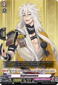 Kogitsunemaru - D-TB01: Touken Ranbu -ONLINE- 2021 - Cardfight Vanguard card
