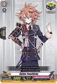 Gotou Toushirou - D-TB01: Touken Ranbu -ONLINE- 2021 - Cardfight Vanguard card