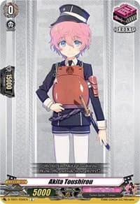 Akita Toushirou - D-TB01: Touken Ranbu -ONLINE- 2021 - Cardfight Vanguard card