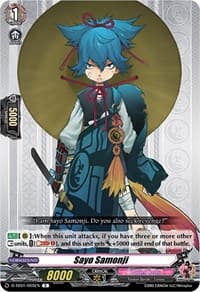 Sayo Samonji - D-TB01: Touken Ranbu -ONLINE- 2021 - Cardfight Vanguard card