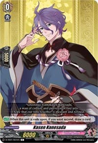 Kasen Kanesada - D-TB01: Touken Ranbu -ONLINE- 2021 - Cardfight Vanguard card
