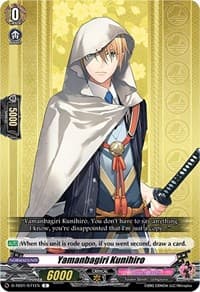 Yamanbagiri Kunihiro - D-TB01: Touken Ranbu -ONLINE- 2021 - Cardfight Vanguard card