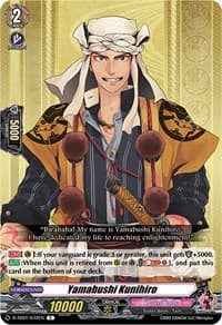 Yamabushi Kunihiro - D-TB01: Touken Ranbu -ONLINE- 2021 - Cardfight Vanguard card