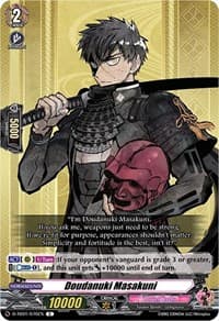 Doudanuki Masakuni - D-TB01: Touken Ranbu -ONLINE- 2021 - Cardfight Vanguard card