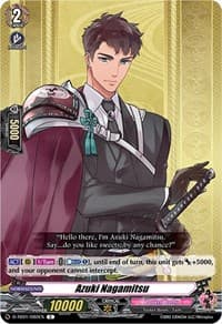 Azuki Nagamitsu - D-TB01: Touken Ranbu -ONLINE- 2021 - Cardfight Vanguard card