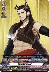 Nenekirimaru - D-TB01: Touken Ranbu -ONLINE- 2021 - Cardfight Vanguard card