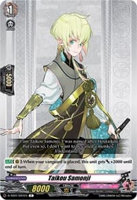 Taikou Samonji - D-TB01: Touken Ranbu -ONLINE- 2021 - Cardfight Vanguard card