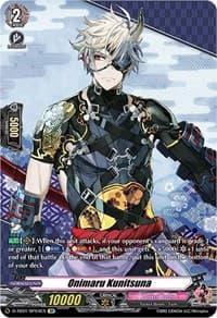 Onimaru Kunitsuna (SP) - D-TB01: Touken Ranbu -ONLINE- 2021 - Cardfight Vanguard card