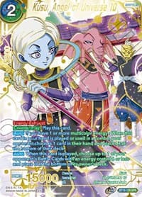 Kusu, Angel of Universe 10 (SPR) - Realm of the Gods - Dragon Ball Super: Masters card