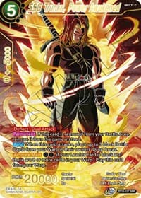 SSG Trunks, Power Awakened (SPR) - Realm of the Gods - Dragon Ball Super: Masters card