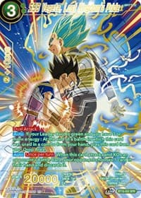 SSB Vegeta, Lost Kingdom's Pride (SPR) - Realm of the Gods - Dragon Ball Super: Masters card