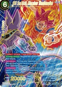 SSG Son Goku, Miraculous Transformation (SPR) - Realm of the Gods - Dragon Ball Super: Masters card