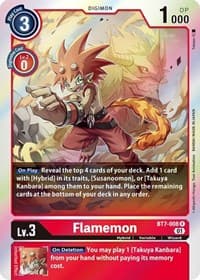 Flamemon - Next Adventure - Digimon Card Game card